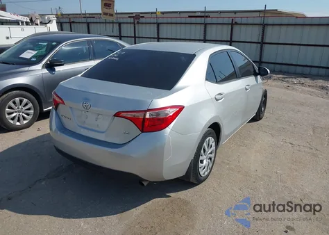 2017 Toyota Corolla Le из США, поврежденный, VIN 2T1BURHE8HC829031